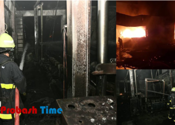 ওমানের বৌশারে অগ্নিকান্ড