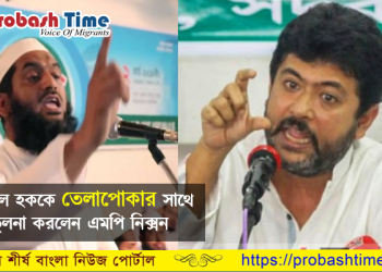 মামুনুল হককে চ্যালেঞ্জ ছুড়লেন এমপি নিক্সন