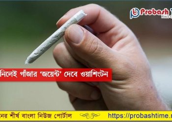 করোনা টিকা নিলেই মিলবে গাঁজা