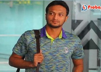 বিশ্বকাপ থেকে ছিটকে পড়লেন সাকিব আল হাসান 