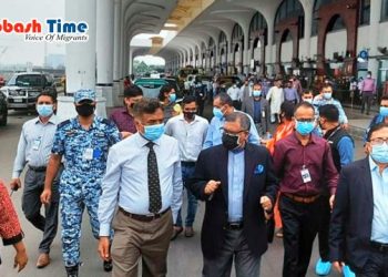 বিমানবন্দরে ল্যাব স্থাপন কবে, বলতে পারলেন না দুই মন্ত্রী