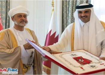 কাতারে রাষ্ট্রীয় সফর শেষে দেশে ফিরলেন ওমানের সুলতান 