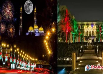 আতশবাজিতে উদযাপিত হলো ওমানের জাতীয় দিবস