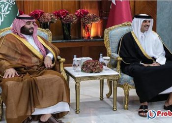 ওমান থেকে কাতার সফরে সৌদি ক্রাউন প্রিন্স