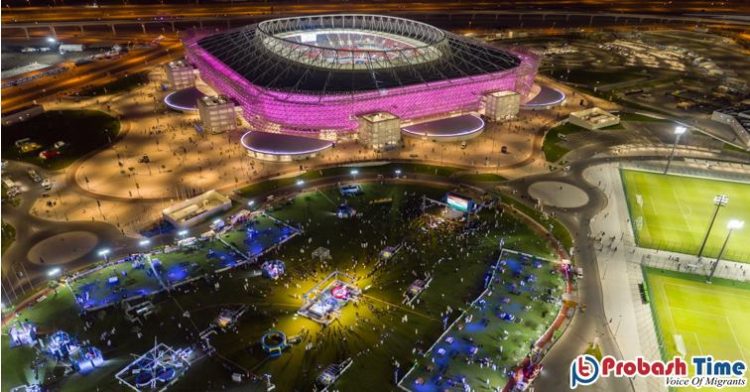 কাতার বিশ্বকাপের দুই স্টেডিয়াম উদ্বোধন, ওমান থেকে গেলেন সুলতানের ছেলে