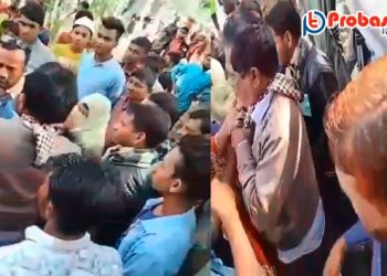 নৌকার বিরুদ্ধে ভোট দিতে গিয়ে জুতাপেটা খেলেন নৌকার চেয়ারম্যান