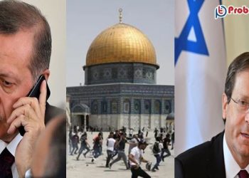 আল আকসা ইস্যুতে ইসরাইলের প্রেসিডেন্টকে ফোন করলেন এরদোগান