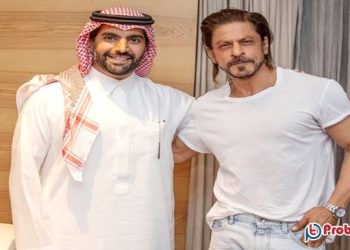 শাহরুখের বাড়িতে সৌদি সংস্কৃতিমন্ত্রী