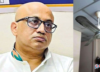 ডা. মুরাদের মাথার ওপর ভেঙে পড়ল সিলিং ফ্যান