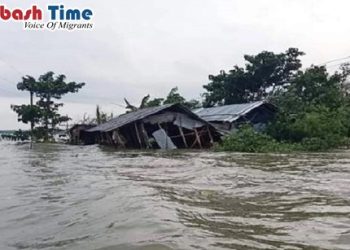 সিলেটে ১২২ বছরের ইতিহাসের ভয়াবহ বন্যা