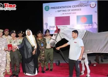 বাংলাদেশকে ১৮ টি দামী ঘোড়া উপহার দিলো কাতার