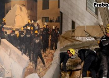 জর্ডানে চারতলা ভবন ধস, আতঙ্কে প্রবাসীরা