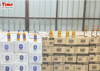 ওমানে বিপুল পরিমাণ বিদেশী মদের চোরাচালান জব্দ