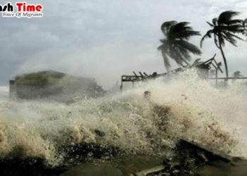 ঝড়বৃষ্টির প্রভাবে তলিয়ে গেছে শতাধিক গ্রাম