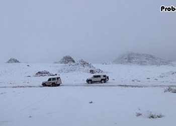 মরু এলাকায় তুষারপাত ঘটিয়ে তাক লাগিয়ে দিলেন প্রিন্স সালমান