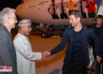 ওমানে বিশ্বকাপের ছোঁয়া, মাস্কাটে পৌঁছেছে জার্মান ফুটবল দল