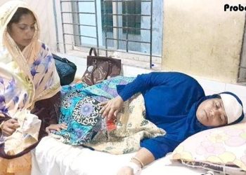 জমি নিয়ে বিরোধ, ওমান প্রবাসীর স্ত্রীকে পিটিয়ে জখম