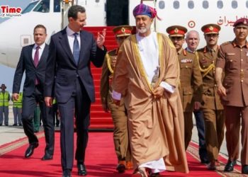 ওমান সফরে বাশার আল আসাদ