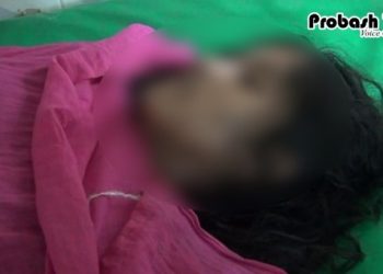 প্রবাসী স্বামীর সঙ্গে ফোনে ঝগড়া ,গলায় ফাঁস দিয়ে গৃহবধূর মৃত্যু