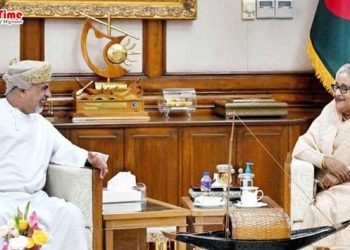 প্রধানমন্ত্রীর সঙ্গে সাক্ষাৎ করলেন ওমানের রাষ্ট্রদূত