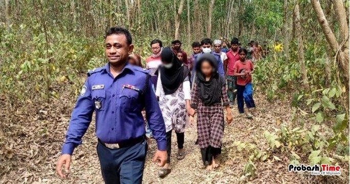 জঙ্গলে মাটিচাপা প্রবাসীর লাশ, স্ত্রী-শাশুড়ি-শ্যালিকা আটক