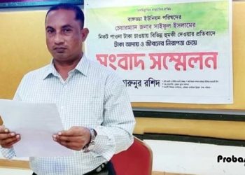 প্রবাসীর ৫৯ লাখ টাকা আত্মসাৎ করে হত্যার হুমকি চেয়ারম্যানের