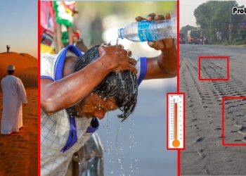 ওমানের চেয়েও বাংলাদেশে তাপমাত্রা বেশি, গলে যাচ্ছে রাস্তার পিচ