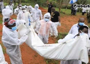 ধর্মগুরুর নির্দেশে আমরণ অনশন, কবর খুঁড়ে ৪৭ মৃতদেহ উদ্ধার