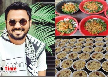 নিজের হাতে রান্না করে ৪৫০ এতিম শিশুকে ইফতার করালেন জনপ্রিয় অভিনেতা পলাশ