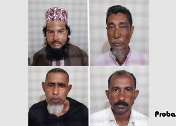 পরকীয়ার অভিযোগে ওমান প্রবাসীর স্ত্রীকে পাথর নিক্ষেপ, গ্রেপ্তার ৪