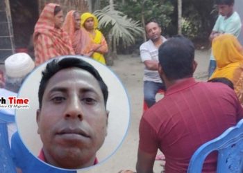 প্রবাসীর লাশের অপেক্ষায় কাঁদছেন স্ত্রী-সন্তান