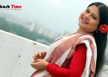 বিমানবন্দরে হঠাৎ কেন প্রবাসীদের সঙ্গে ছবি তুললেন কনকচাঁপা