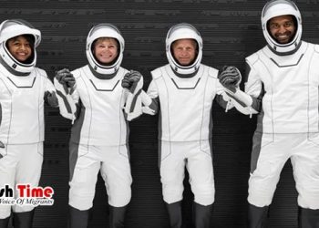 মহাকাশ থেকে প্রথম শুভেচ্ছা পাঠালেন সৌদি নভোচারীরা