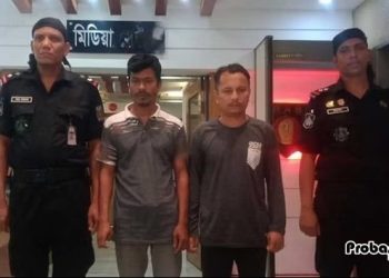 প্রবাসীর বাড়িতে ডাকাতির চেষ্টা, দুজন গ্রেপ্তার