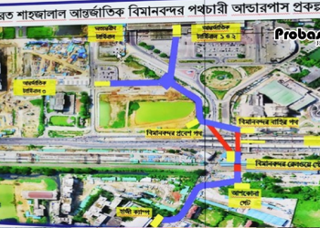 বিমানবন্দরে হচ্ছে দেশের সবচেয়ে বড় আন্ডারপাস