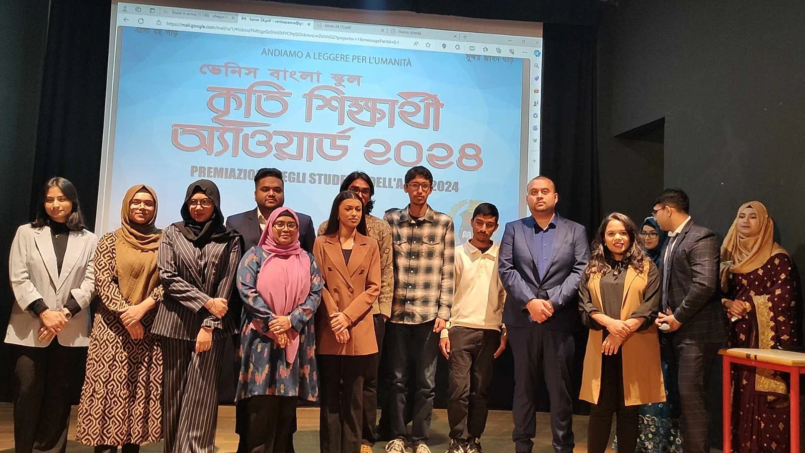 ইতালির ভেনিসে মেধাবী শিক্ষার্থীদের সম্মাননা দিলো ভেনিস বাংলা স্কুল