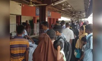 পাথর চাপায় নিহত প্রবাসী আলিমের মরদেহ চাঁ‘নবাবগঞ্জে