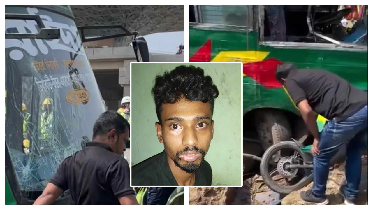 বিমানবন্দরে বাসচাপায় প্রকৌশলী নিহত, চালক গ্রেপ্তার