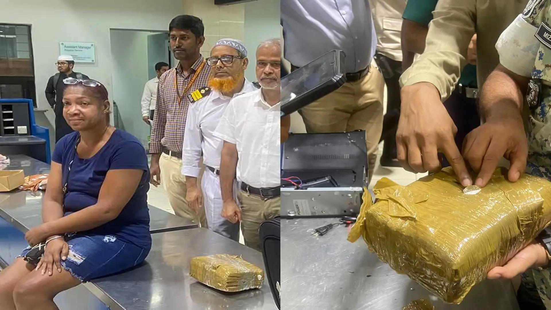 বিমানবন্দরে কোকেনসহ বিদেশি নাগরিক আটক