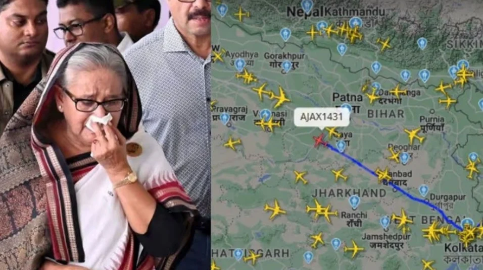 ‘শেখ হাসিনার ফ্লাইট যেভাবে রাডারের বাইরে রাখা হয়’