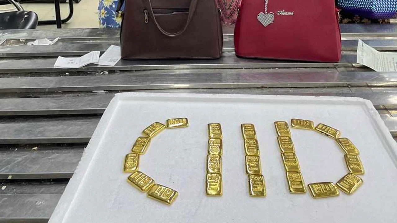 ২৪ পিস সোনার বারসহ ২ প্রবাসী গ্রেপ্তার