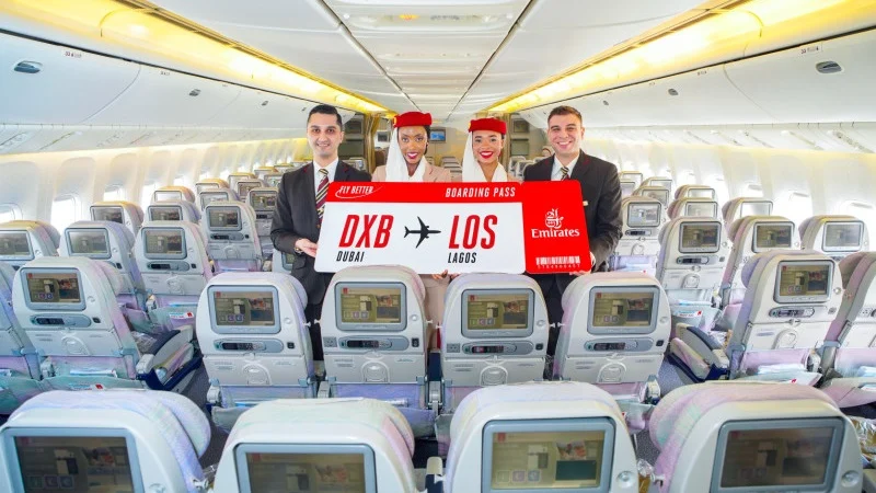 নাইজেরিয়ার লাগোসে আবারও এমিরেটস ফ্লাইট