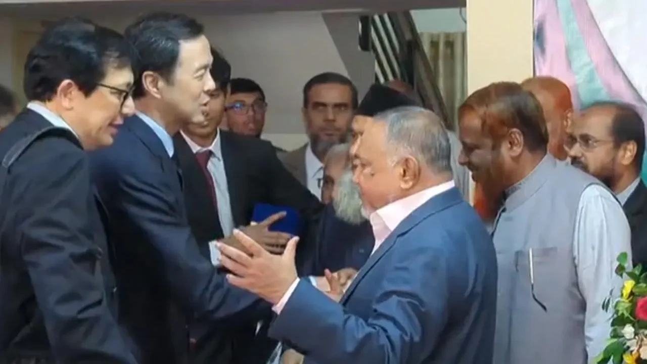 জামায়াতের কেন্দ্রীয় কার্যালয়ে সিঙ্গাপুরের হাইকমিশনার