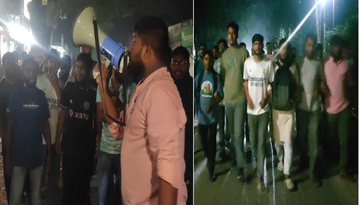 ফারুকীর অপসারণের দাবিতে জাহাঙ্গীরনগরে বিক্ষোভ