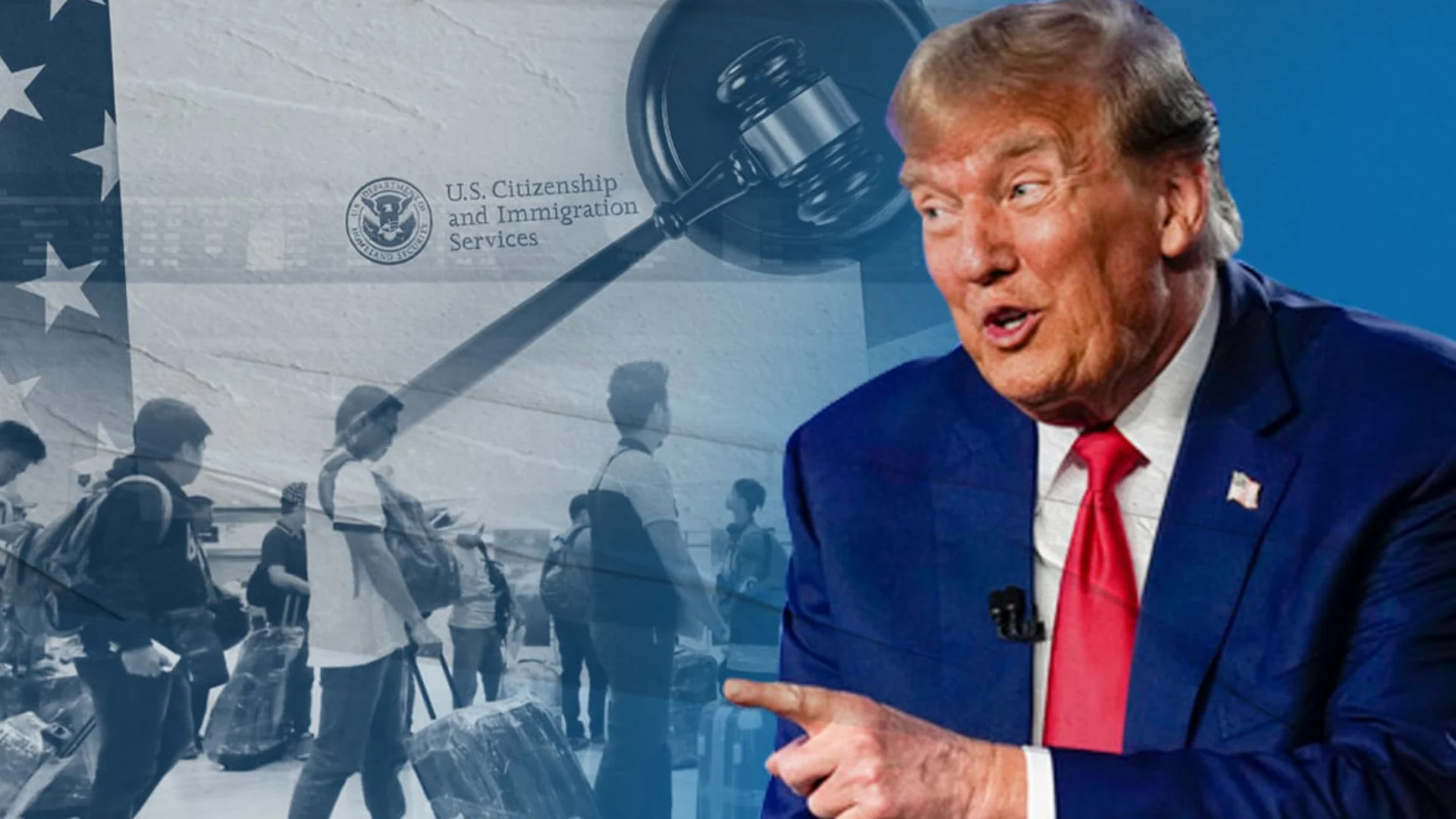 আমেরিকায় নাগরিকত্ব দেয়া বন্ধের ঘোষণা দিলেন ট্রাম্প?