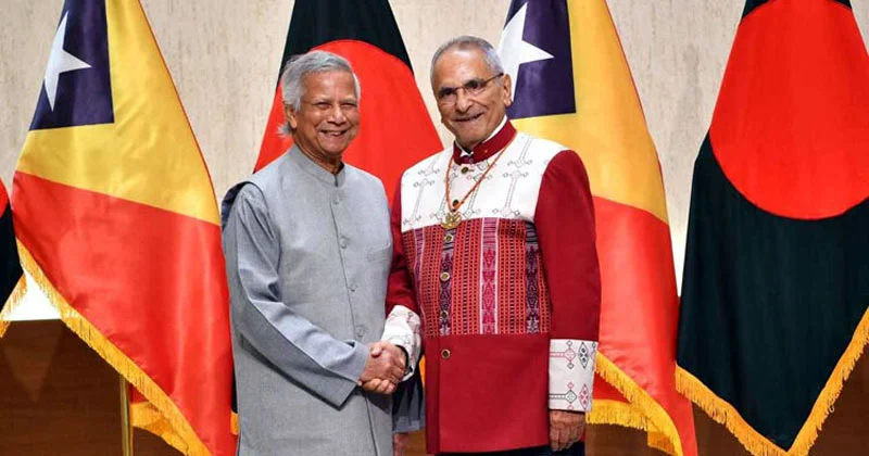 বাংলাদেশ ও পূর্ব তিমুরের মধ্যে ভিসা অব্যাহতি চুক্তি সই