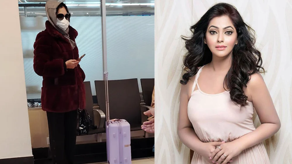 এবার বিমানবন্দরে আটক চিত্রনায়িকা নিপুন