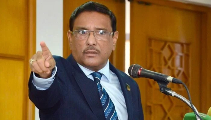 জানা গেলো ওবায়দুল কাদেরের সর্বশেষ অবস্থান