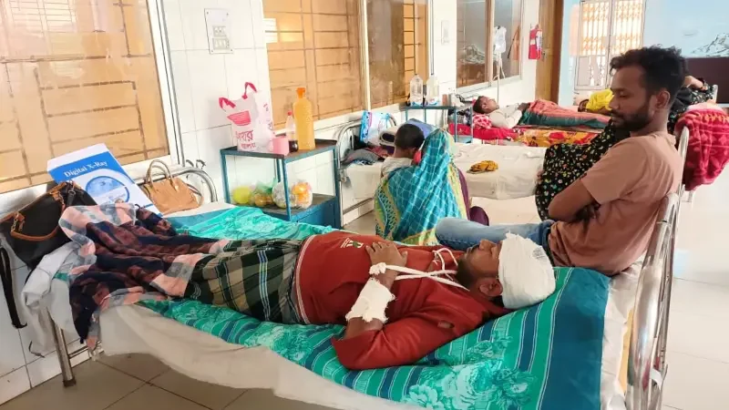 জমি সংক্রান্ত বিরোধে প্রবাসীকে কুপিয়ে জখম