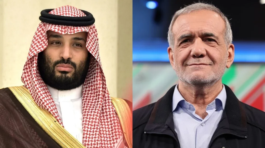 সৌদির ক্রাউন প্রিন্সের সঙ্গে ইরানের প্রেসিডেন্টের ফোনালাপ